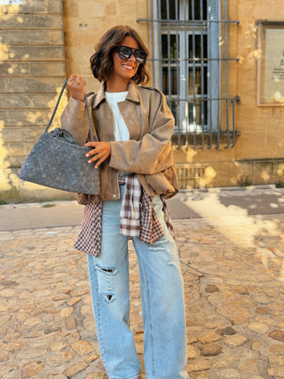 Bombers OSLO taupe