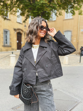 Trench COURT noir