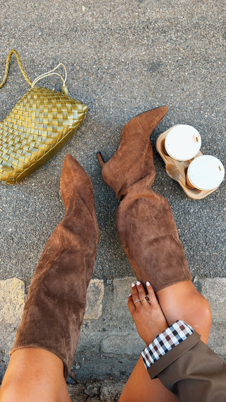 Bottes SERENA chocolat
