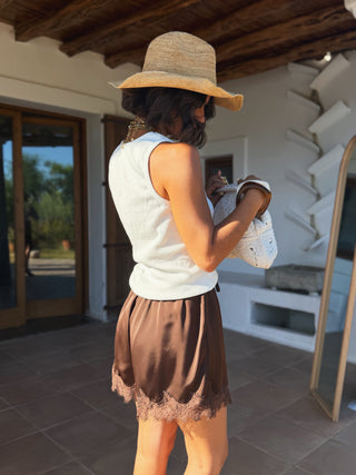 Short LIVY chocolat (Pré-Commande)