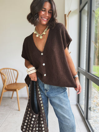 Gilet HECTOR chocolat