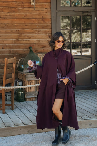 Trench CHARLES bordeaux