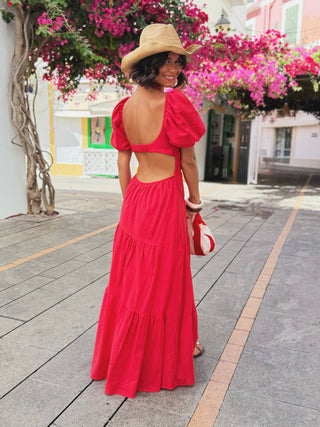 Robe VICKY rouge