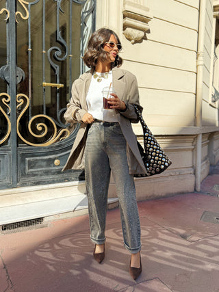 Jean STRASS barrel greige
