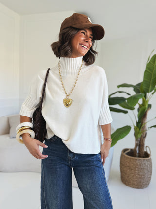 Pull ANNY écru