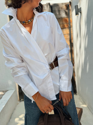 Chemise LULU ceinturé