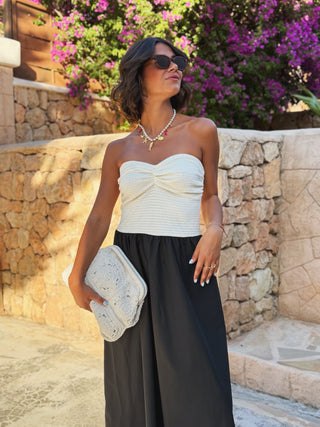 Robe CROCHET blanc&noir