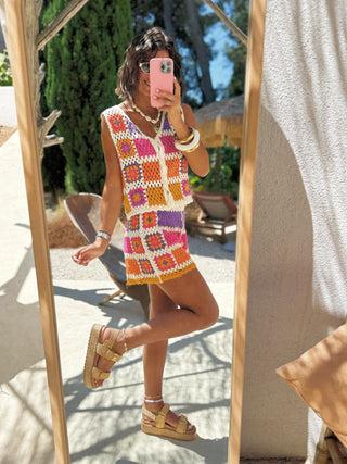 Ensemble SUNSET en crochet