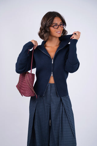 Gilet ZIP marine