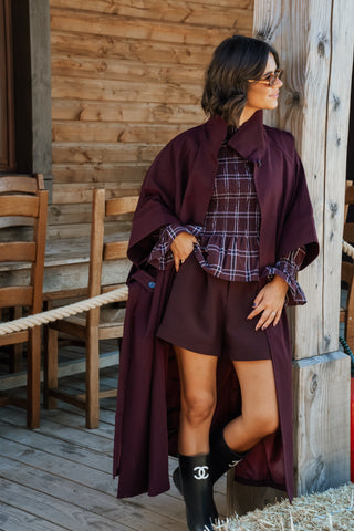 Trench CHARLES bordeaux
