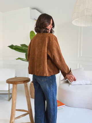 Ceinture en cuir LIVY camel