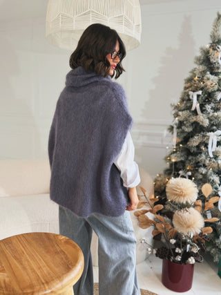 Pull sans manche GINETTE gris