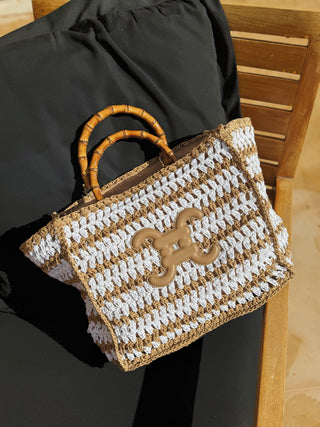 Panier DAKOTA blanc