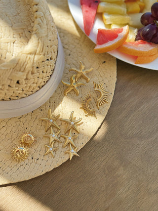 Boucles d'oreilles DEMI SOLEIL