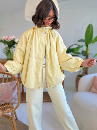 Veste RHODE jaune pâle