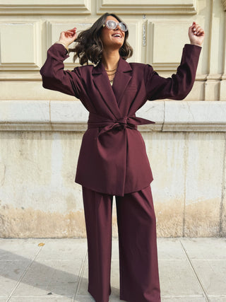Blazer RIVOLI bordeaux (Pré-commande)