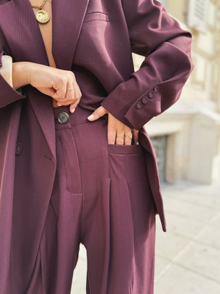 Blazer RIVOLI bordeaux (Pré-commande)