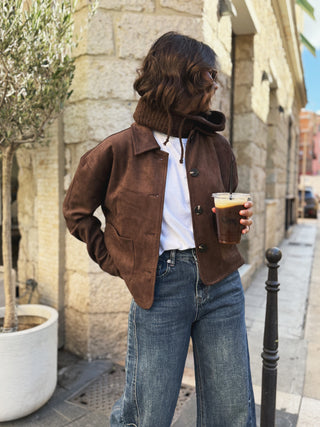 Cagoule -  chocolat
