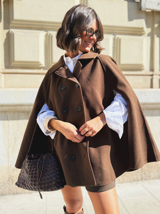 Veste CAPE chocolat