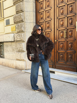 Veste LISE chocolat