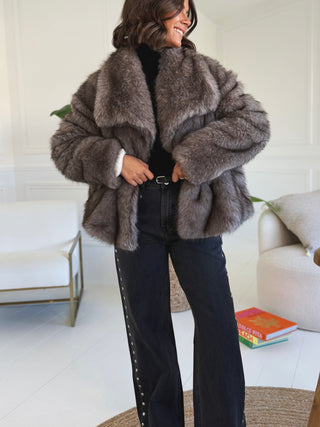 Veste LISE taupe