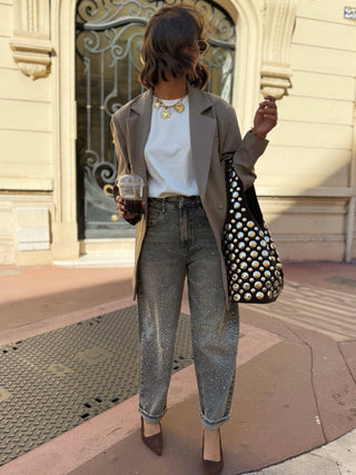 Jean STRASS barrel greige
