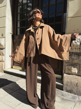 Trench CAPE caramel