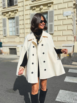 Veste CAPE écru
