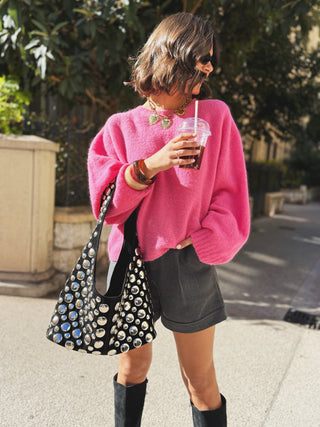 Pull BABY ALPAGA rose
