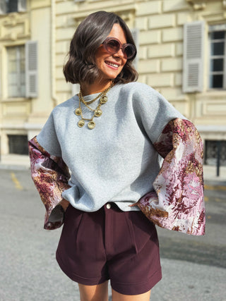 Short GASPARD bordeaux
