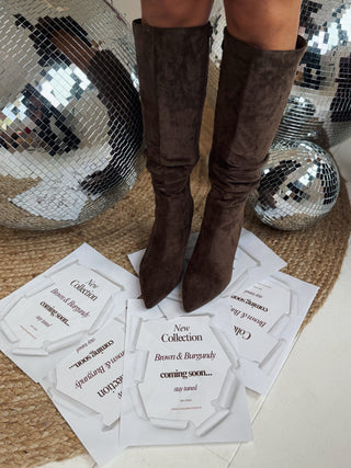 Bottes IRINA chocolat