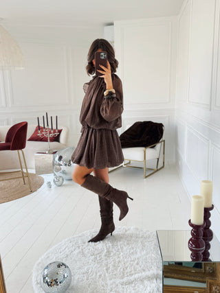 Bottes IRINA chocolat