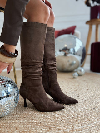 Bottes IRINA chocolat