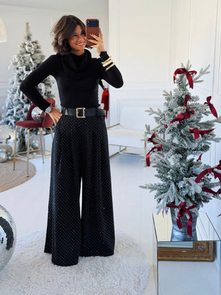 Pantalon JOSEPH à strass