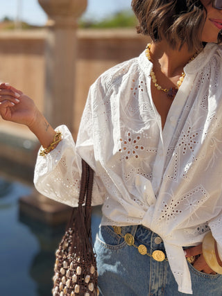 Blouse BRODERIE ANGLAISE