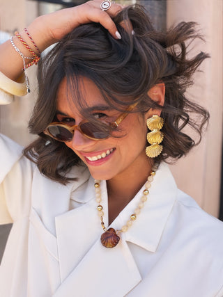 Boucles d'oreilles COQUILLAGE