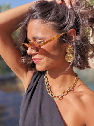 Boucles d'oreilles MÉDAILLES