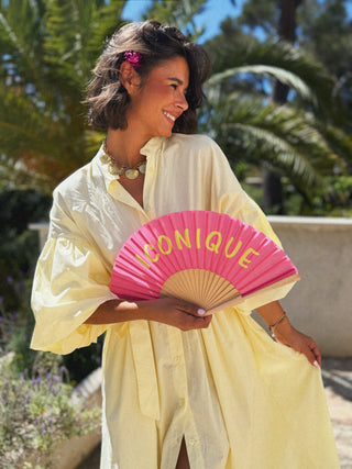 Robe longue AMAYA jaune