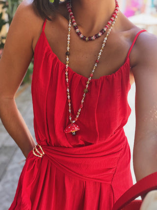 Combinaison JANIS rouge (Pré-commande)