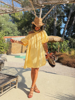 Robe LISON jaune