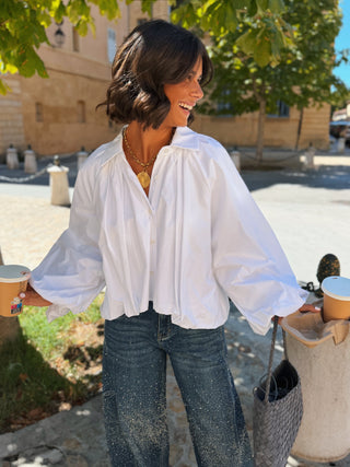 Chemise BALLON blanche (Pré-Commande)