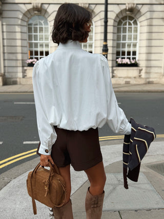 Short GASPARD chocolat foncé