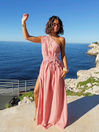 Robe TRÉSSÉ rose