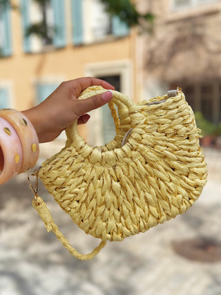 Petit panier TOSCA jaune