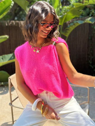 Pull LINA fuschia