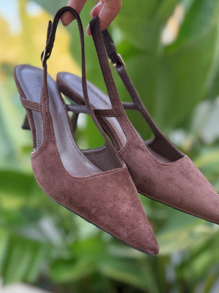 Chaussures AVA  à talons marron