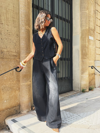 Ensemble en JEAN noir