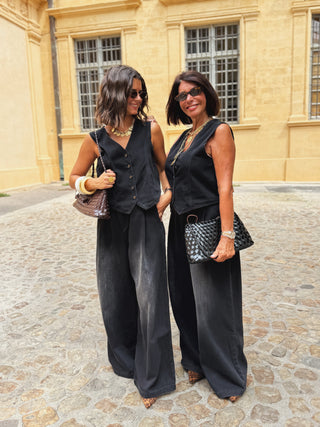 Ensemble en JEAN noir