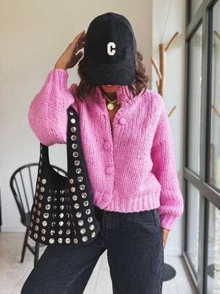 Gilet JESS rose