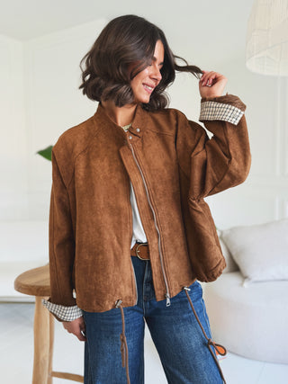 Ceinture en cuir LIVY camel